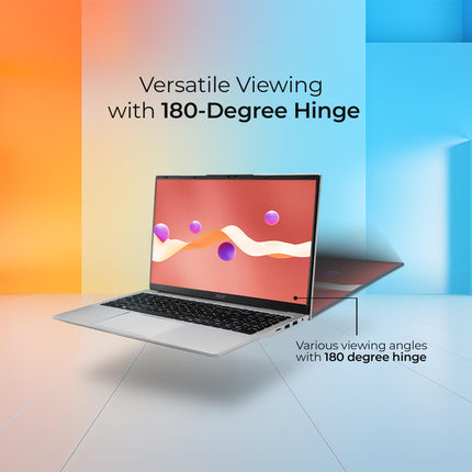 Acer Aspire 3 Laptop Intel Core Celeron N4500 Processor Laptop (8 GB LPDDR4X SDRAM/512 GB SSD/Win11 Home/38 WHR/HD Webcam) A325-45 with 39.63 cm (15.6") HD Display, Pure Silver, 1.5 KG 