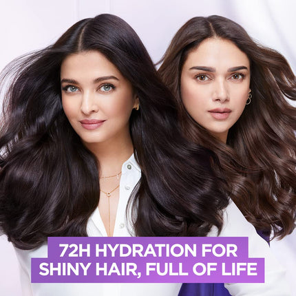 L'Oréal Paris Moisture Filling Shampoo, With Hyaluronic Acid, For Dry & Dehydrated Hair, Hyaluron Moisture 72H, 340ml & L'Oreal Paris Day Cream for Women Revitalift Hyaluronic Acid, 15ml 