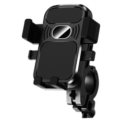 ZEBRONICS New Launch BMH100, Bike Smartphones Mobile Holder, Upto 6.8 Inches, 360° Rotatable, One Press Lock and Release, Stable and Secure, Anti-Skid Silicone Pads, for Maps & Navigation 