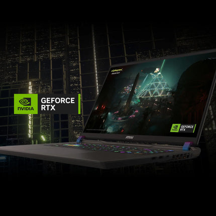MSI Vector 17 HX, Intel 14th Gen. i9-14900HX, 43CM QHD+ 240Hz Gaming Laptop (32GB/2TB NVMe SSD/Windows 11 Home/NVIDIA GeForce RTX 4070, GDDR6 8GB/Cosmos Black/3Kg), A14VGG-239IN 