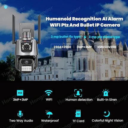 TP PLUS 8MP Outdoor WiFi CCTV Camera for Home Office Farm Construction Outdoor -4k High Definition CCTV, Weatherproof Camera with Light Vision Ai Motion Detection 2way Calling/Sd Card/Cloud 