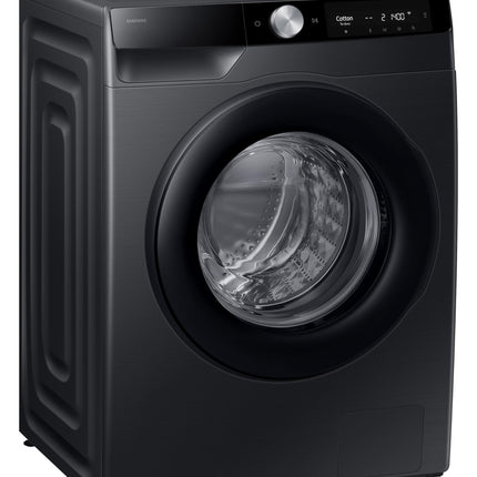 Samsung 12 kg, 5 Star, AI Control, Super Speed, Wi-Fi, Hygiene Steam with Inbuilt Heater, Digital Inverter, Fully-Automatic Front Load Washing Machine (WW12DG6B24ABTL, Black) 