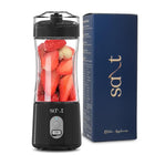Salt PureBlend Sport Portable Blender for Smoothies, Protein Shakes, Crushing Ice | Sipper Lid | 4000 mAh Battery, USB-C Port | 230W Motor | 400 ML (Black) 