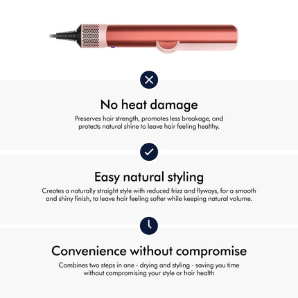 Dyson Airstrait Hair Straightener [Limited Gifting Edition],Strawberry Bronze 