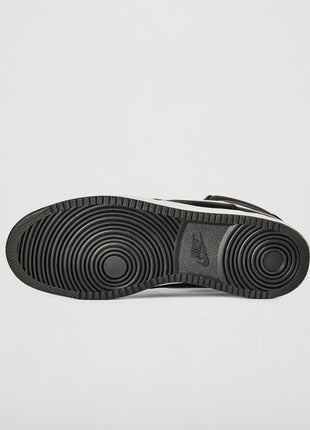 Nike Court Vision Mid NN Black White Black Mens Running Shoes UK 7