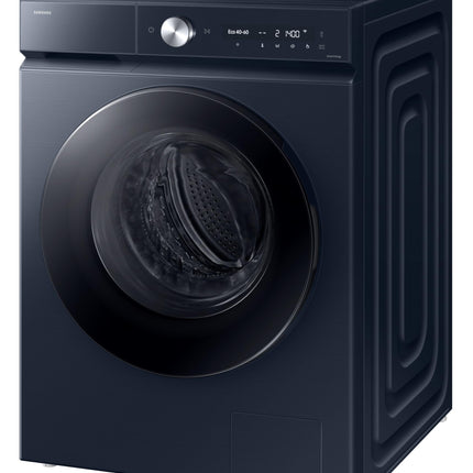 Samsung 12 kg, 5 Star, AI Control, Super Speed, Wi-Fi, Hygiene Steam with Inbuilt Heater, Digital Inverter, Fully-Automatic Front Load Washing Machine (WW12DB8B54GSTL, Navy) 