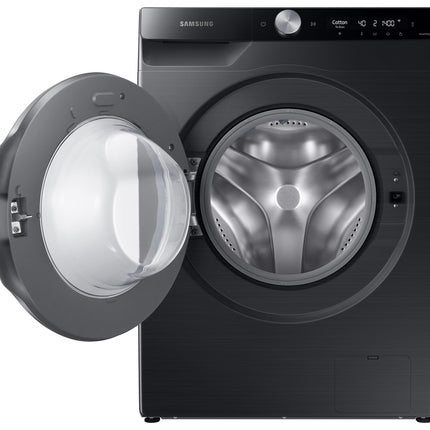 Samsung 11 kg, AI Control, Super Speed, Wi-Fi, Hygiene Steam with Inbuilt Heater, Digital Inverter, Fully-Automatic Front Load Washing Machine (WW11CG604DLBTL, BLACK CAVIAR) 