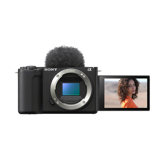 Sony Alpha ZV-E10M2 26 MP Interchangeable Lens Mirrorless Vlog Camera for Creators | APS-C Sensor | 4K 60p with 10bit 4:2:2 Recording - (Black) 