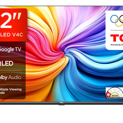 TCL 80 cms (32 inches) V4C Series HD Ready Smart QLED Google TV 32V4C 