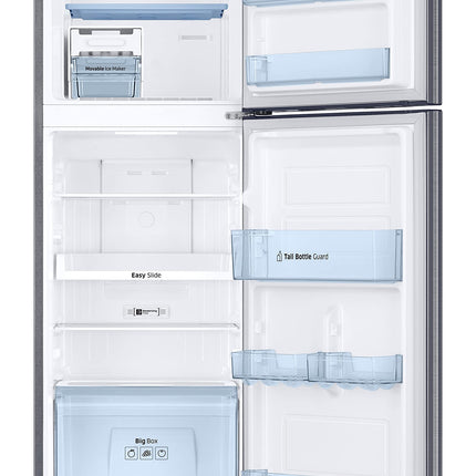 Samsung 236L 2 Star Inverter Frost-Free Convertible 3 In 1 Double Door Refrigerator Appliance (RT28C3832S8/HL,Elegant Inox), Base Stand Drawer 