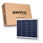 Servotech 50 Watt Polycrystalline Solar Panel lPV Module|Portable &Light Weight|Durable,High-Efficiency Renewable Energy Solution for Home, Office & Lawn|25-Year Performance Warranty|Pack of 1 