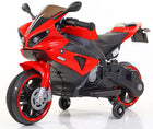 MUNMUN TOY S Kids Electric Ride-On Motorcycle Bike With Hand Accelerator, Lights, Horn, Usb Music, Dual Battery And Motor, Perfect For Children Ages 2-5, Red 