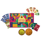 GO DESi Holi Gift Hamper, Permium Holi Gift Box with Desi Popz, Thandai Popz, Sweets and Snacks, Holi Gifts For Family and Friends, Festival Gifting 