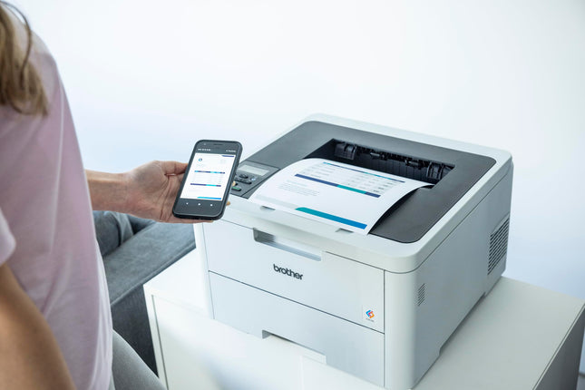 Brother HL-L3220CDW (New Launch) Automatic Duplex Color Laser LED Printer, 1 Line LCD Display, 256 MB Memory, 250 Sheets Paper Tray, USB 2.0, WiFi (Dual Band), WiFi Direct, 18 PPM, Free Installation 