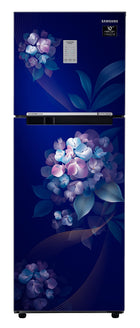 Samsung 236L 2 Star Inverter Frost-Free Convertible 3 In 1 Double Door Refrigerator Appliance (RT28C3732HS/HL,Hydrangea Blue) 
