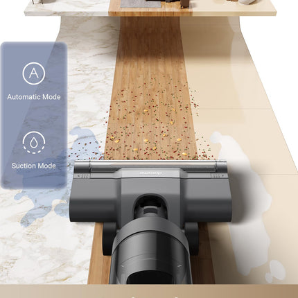 DREAME H12 Core Water & Dust Vacuum Cleaner, Lightweight, Smart, Cordless Vacuum Cleaner for Hard Floors, Intelligent Dirt Detection, Self-Cleaning, Wood, Vinyl and Other Hard Floors 