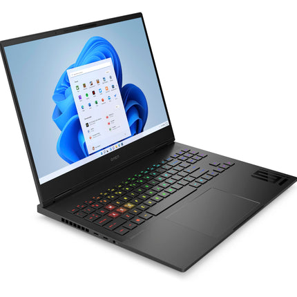 HP OMEN, 13th Gen Intel Core i7-13700HX, 6GB NVIDIA RTX 4050, 16GB DDR5, 512GB SSD, (Win11, Office21, Black, 2.1kg) 165Hz, 7MS, IPS, WUXGA, 16-inch (40.6cm), Gaming Laptop, RGB KB, u0022TX 