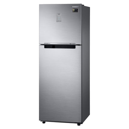 Samsung 236L 2 Star Inverter Frost-Free Convertible 3 In 1 Double Door Refrigerator Appliance (RT28C3732S8/HL,Elegant Inox) 