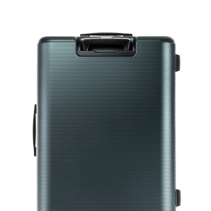 SAMSONITE Trolley Bag Spinner Suitcase for Travel | Staren 67 Cms Polycarbonate Hardsided Medium Check-in Luggage Trolley Bag, Matte Green 
