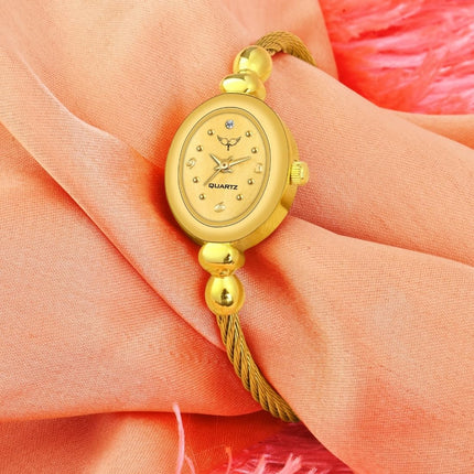 WHITE BIRD Formal Analogue Women's Watch(Gold Dial Womens Standard Gold Colored Strap)-IGP002 (125 IGP - 006 Gold) 