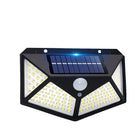 BELIONERA Garden Wall Fence Farmhouse Waterproof Automatic On/100LED Solar Light Motion Sensor Smart LED Solar Lights for Outdoor,Yard,Patio (ABS) 