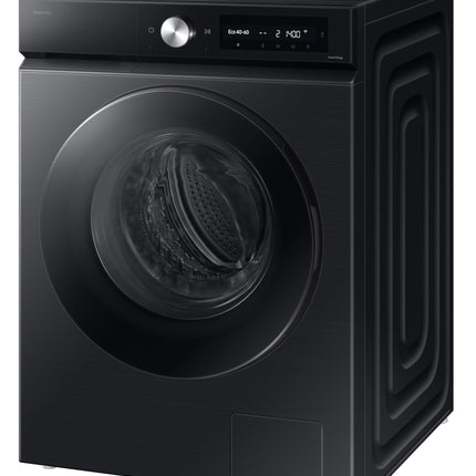 Samsung 12 kg, 5 Star, AI Control, Super Speed, Wi-Fi, Hygiene Steam with Inbuilt Heater, Digital Inverter, Fully-Automatic Front Load Washing Machine (WW12DB7B24GBTL, Black) 