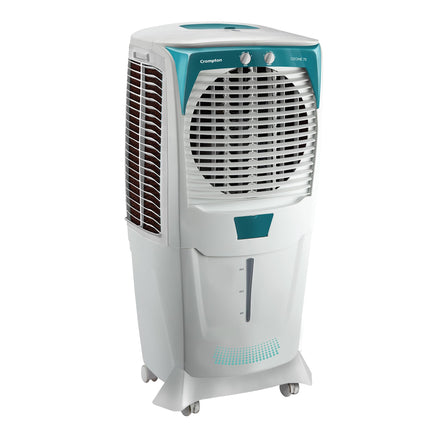 Crompton Ozone 75 Litres Desert Air Cooler for home | Large & Easy Clean Ice Chamber | 4-Way Air Deflection | High Density Honeycomb Pads | Everlast Pump | Auto Fill 