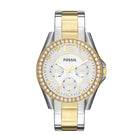 Fossil Riley Analog Silver Dial Women's Watch-ES3204 