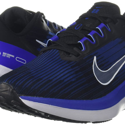 Nike Mens Air Winflo 9 Black/White-Old Royal-Racer Blue Running Shoe - 6 UK (7 US) (DD6203-004)