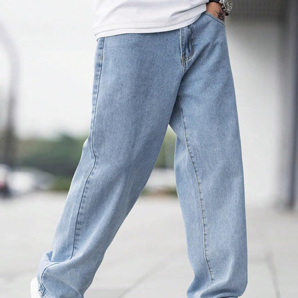 KOTTY Men's Solid Regular Fit Mid Distressed Fashionable Trendy Denim Jeans(Blue,30) 