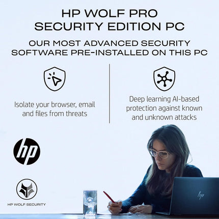 HP EliteBook 840 G10 Notebook, 14" WUXGA Business Laptop, Intel i5-1335U, 32GB DDR5 RAM, 1TB SSD, Iris Xe Graphics, Backlit, Fingerprint, Wi-Fi 6, Windows 11 Pro & Microsoft Office Lifetime License 