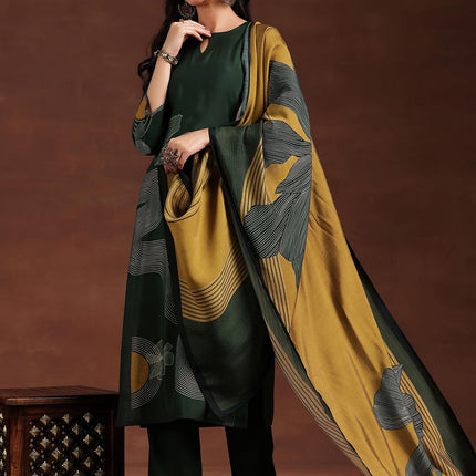 Libas Women's Silk Blend Kurta Set (36771O 