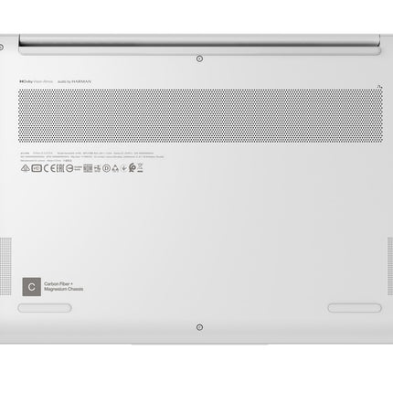 Lenovo Yoga Slim 7 Carbon Intel Evo Core i7 1360P 13.3"(33.7cm) 2.5K IPS 400Nit Laptop(16GB/1TB SSD/Win 11/Office 2021/Backlit KB/1Yr Warranty/Alexa/3 Month Game Pass/Moon White/984g),83AY003CIN 