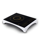 Philips Viva Collection Hd4938/01 2100-Watt Glass Induction Cooktop With Sensor Touch & Full Crystal Glass (Black) 
