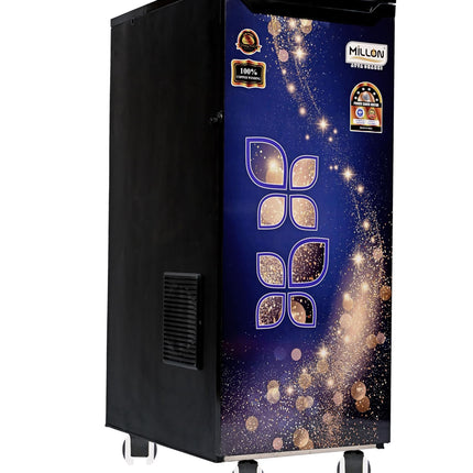 MILLON ATTA CHAKKI Stainless Steel, Sparkle Flour Mill Fully Automatic Domestic Ghar Ghanti for Grinding Grains, with Standard Accessories (0.75 Units/Hr) 