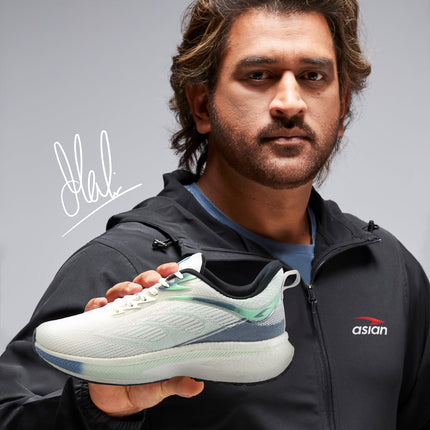 ASIAN Men's Hypercushion-01 Sports Running Shoes with Lightweight TPU & TPR Sole with Memory Foam Insole Casual Sneaker Shoes for Men's, White,UK 7 