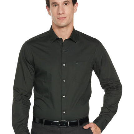 Arrow Men's Solid Slim Fit Shirt 