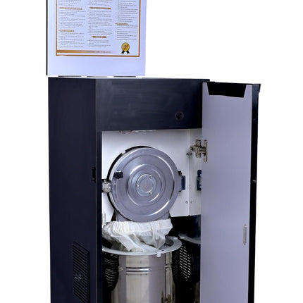 MILLON ATTA CHAKKI Stainless Steel, Sparkle Flour Mill Fully Automatic Domestic Ghar Ghanti for Grinding Grains, with Standard Accessories (0.75 Units/Hr) 