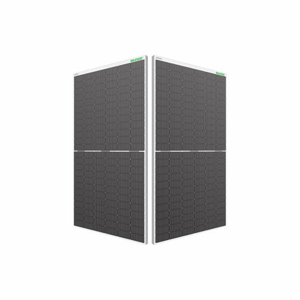 WAAREE II Bifacial 535 Watt Solar Panel (Pack of 2, 535 X 2) Halfcut 24 Volts 144 Cells Mono PERC Bifacial Solar Panels II 30 Years Performance Warranty II 