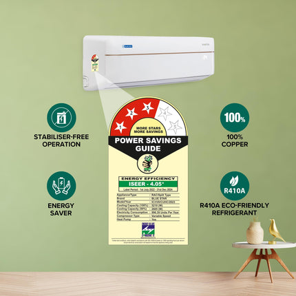 Blue Star 1.5 Ton 3 Star Hot and Cold, 60 Months Warranty, Inverter Split AC (Copper, Convertible 5 in 1 Cooling, Multi Sensors, Dust Filter, IC318VCUHC, White) 