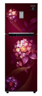 Samsung 236L 2 Star Inverter Frost-Free Convertible 3 In 1 Double Door Refrigerator Appliance (RT28C3732HT/HL,Hydrangea Plum) 