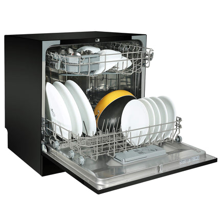 Faber table top 8 Place Setting Dishwasher (FFSD 6PR 8S Ace Black) 