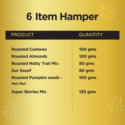 Healthy Treat Royal Treat Holi Gift Hamper | Festival Gifting | Holi Gift | Holi Gifts For Family and Friends | Birthday, Anniversary Gift's | Wedding Gifts | Healthy Gourmet Hamper | Healthy Roasted Snacks, Dry Fruit Gift Box | Wholesome Corporate Giftin 