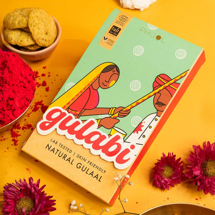 Bombay Sweet Shop Holi Gift Hampers | Holi Treat Box (8 Products) | Gourmet Gift Hamper | Chocolate, Namkeen Snacks| Gulaal Holi Colors | Gift for Men and Women | Healthy Snacks | Premium Gift Hamper 