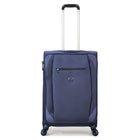 Delsey Paris Rami 55 cms Small Cabin Polyester Soft-sided 8 Wheels Spinner Luggage/Suitcase/Trolley Bag for travel (Blue) 