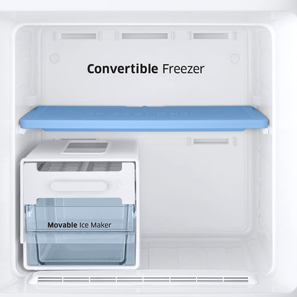 Samsung 236L 2 Star Inverter Frost-Free Convertible 3 In 1 Double Door Refrigerator Appliance (RT28C3732HT/HL,Hydrangea Plum) 