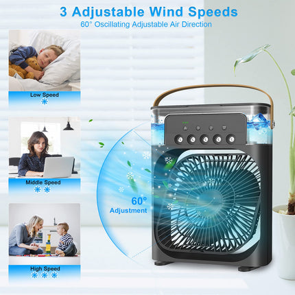 Exxelo (15 YEARS WARRANTY) Mini-cooler-for room-cooling-ac-portable-air-conditioners-for Home-Office-Artic-Cooler-3-In-1-Conditioner-Humidifier-Purifier-Mini-Cooler-air-conditioner_Multicolor 