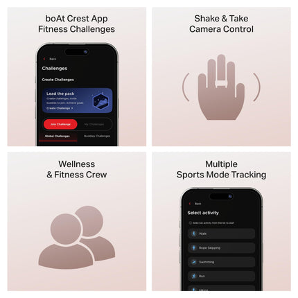 boAt New Launch SmartRing Active Plus, Auto Heart Rate, Sleep, SpO2, Stress & Skin Temperature Monitor, Stainless-Steel Build, Lightweight, 30-Days Battery, Magnetic Charging Case(9, Midnight Black) 