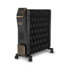 Havells Hestio 15 Wave Fin OFR (Oil Filled Radiator)|Room Heater|2900 W|3 Heat Settings & PTC Fan Heater|Inclined Control Panel|Retractable Wheels| Comfortable Breathing|360° Heating (Black) 