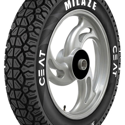 Ceat Milaze X5 90/100-10 53J Tubeless Scooter Tyre,Front or Rear 